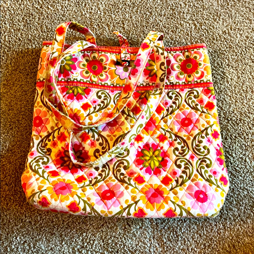 Vera Bradley Floral Tote Bag